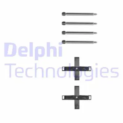 DELPHI LX0268 Fren Balata Montaj Takımı Arka Opel Omega 04/94 04/99 
