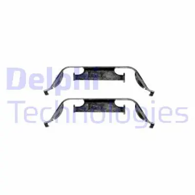 DELPHI LX0331 Fren Balata Montaj Takımı On Bmw 330 335 535 540 01/96> 