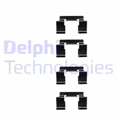 DELPHI LX0337 Fren Balata Montaj Takımı On Nıssan Almera Prımera 10/96> 