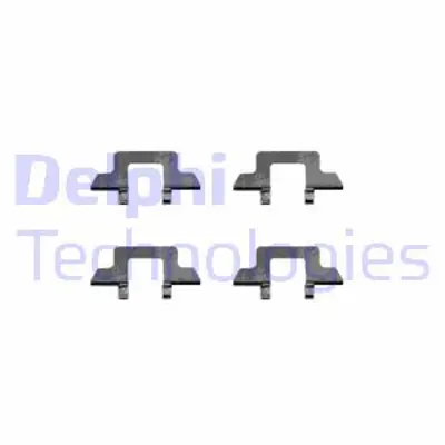 DELPHI LX0341 Fren Balata Montaj Takımı On Cıtroen C2 C2 Enterprıse C3 C3 Plurıel 04/02> 