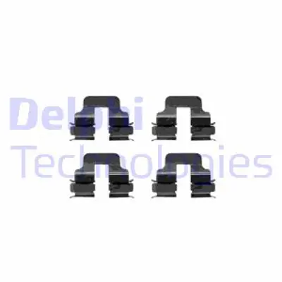 DELPHI LX0344 Fren Balata Montaj Takımı Arka Mercedes A160 A170 A190 A210 Vaneo 98> 