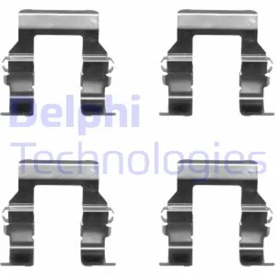 DELPHI LX0367 Fren Balata Montaj Takımı Arka Mıtsubıshı Spacewagon 12/98 10/04 
