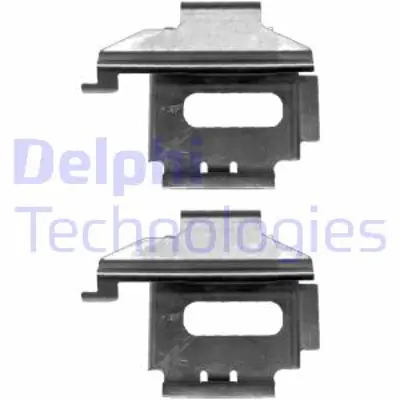 DELPHI LX0369 Fren Balata Montaj Takımı On Mercedes V200 V220 V230 V280 Vıto 95> 