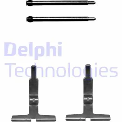 DELPHI LX0382 Fren Balata Montaj Takımı Arka Mercedes C160 C180 C200 C220 C230 C240 C270 C30 C32 C320 C 