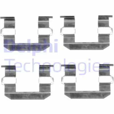 DELPHI LX0400 Fren Balata Montaj Takımı On Hyundaı Santa Fe Trajet / Kıa Sedona 12/99> 