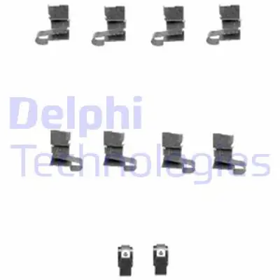 DELPHI LX0432 Fren Balata Montaj Takımı On Suzukı Baleno Jımny 08/98> 