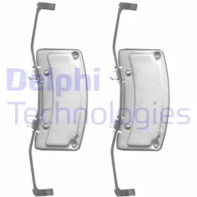 DELPHI LX0542 Fren Balata Montaj Takımı On Audı A8 / Vw Phaeton 06/03> 