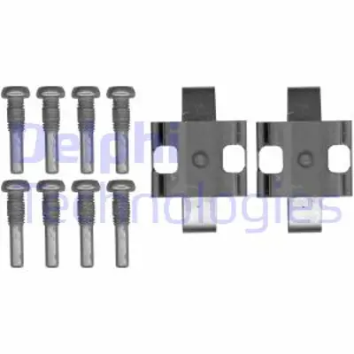 DELPHI LX0543 Fren Balata Montaj Takımı On Bmw 135ı 10/07> 