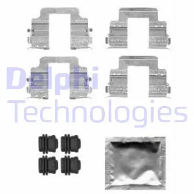 DELPHI LX0555 Fren Balata Montaj Takımı Arka Land Rover Range Rover Iıı 04/06 