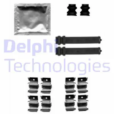 DELPHI LX0559 Fren Balata Montaj Takımı On Mıtsubıshı Grandıs Pajero Iıı 04/00> 