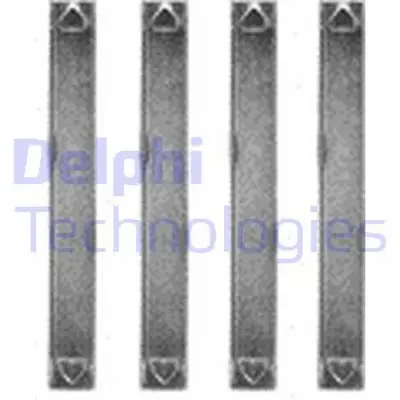 DELPHI LX0606 Fren Balata Montaj Takımı Arka Jeep Grand Cherokee 05 