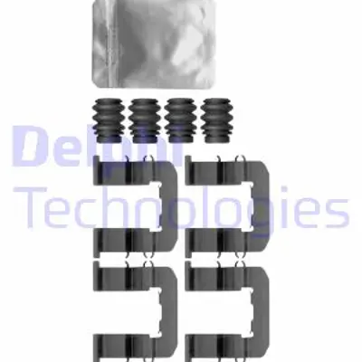 DELPHI LX0623 Fren Balata Montaj Takımı On Hyundaı I20 08/08> 