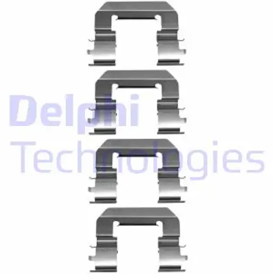 DELPHI LX0667 Fren Balata Montaj Takımı - Hyundaı I30 Veloster Kıa Ceed Pro Ceed 03/11> 
