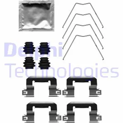DELPHI LX0711 Fren Balata Montaj Takımı Hyundaı. Kıa. Opel 