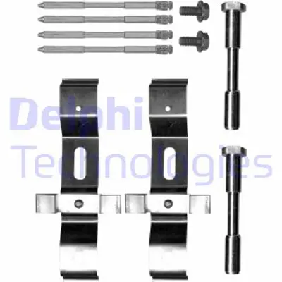 DELPHI LX0718 Fren Balata Montaj Takımı Ã–n Gıulıa (952_) Stelvıo (949_)10/2015> 
