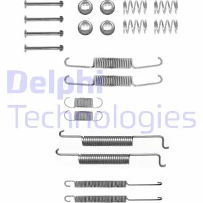 DELPHI LY1033 Fren Pabuc Montaj Takımı Arka    80 90 Coupe  Passat Santana 10/1980 > 08/1991 