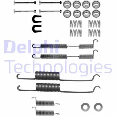 DELPHI LY1092 Fren Pabuc Montaj Takımı Arka Renault Trafıc 81>93 7701201618