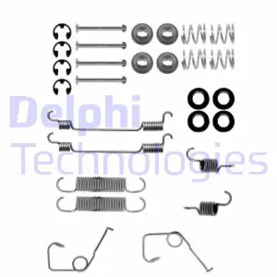 DELPHI LY1130 Fren Pabuc Montaj Takımı Arka Ford Transıt 91>00 