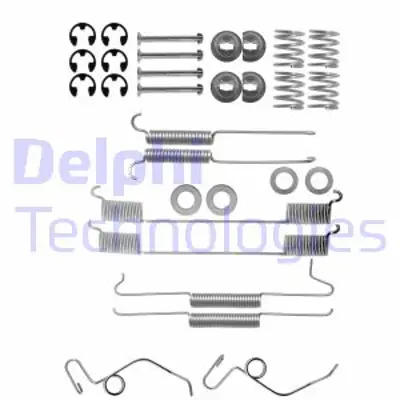 DELPHI LY1164 Fren Pabuc Montaj Takımı Arka Ldv 400 Serıes Sherpa 83>94 