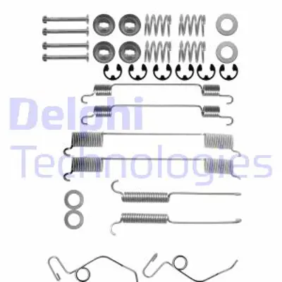DELPHI LY1168 Fren Pabuç Montaj Takımı Arka Ford Transit / Taxı Fairway. Fairway Driver. Fx4. Metrocab 86 08/99 