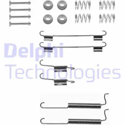 DELPHI LY1292 Fren Pabuc Montaj Takımı Arka   Proton Matız  Matız  Savvy 01/1998 > 