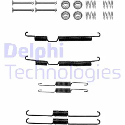 DELPHI LY1309 Fren Pabuc Montaj Takımı Arka Hyundaı Coupe Elantra Lantra 05/1995 > 02/2002 