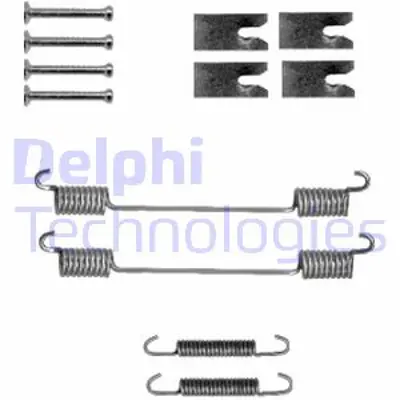 DELPHI LY1327 Fren Pabuc Montaj Takımı Arka   Jumper Relay  Ducato  Boxer 01/2000 > 