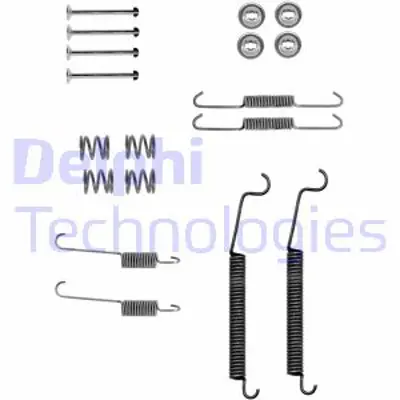 DELPHI LY1336 Fren Pabuc Montaj Takımı Arka Peugeot 206 05/02> 