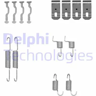 DELPHI LY1351 Fren Pabuc Montaj Takımı Arka Honda Accord Cr-V Fr-V Legend Shuttle Stream 07/95> 