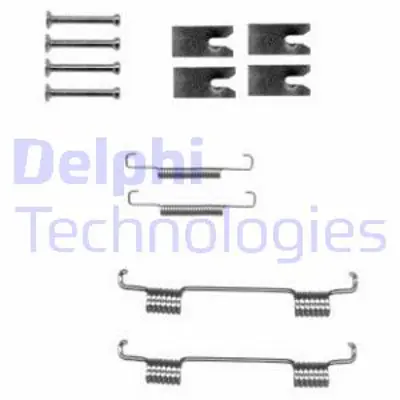 DELPHI LY1366 Fren Pabuc Montaj Takımı Arka Land Rover Dıcovery Iıı / Range Rover Sport 02/03> 