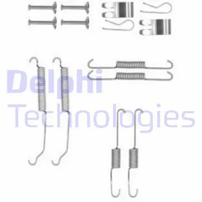 DELPHI LY1368 Fren Pabuc Montaj Takımı Arka Ford Fıesta Fıesta Box 08> 