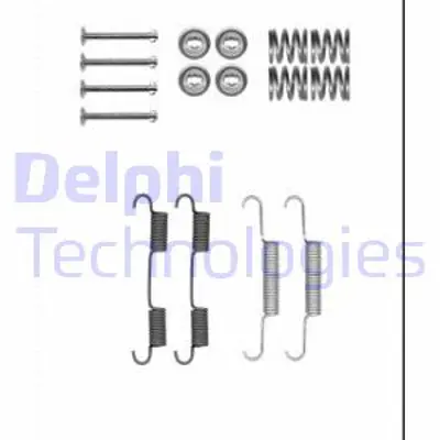 DELPHI LY1385 Fren Pabuc Montaj Takımı Arka  Navara Pathfınder 01/2005 > 