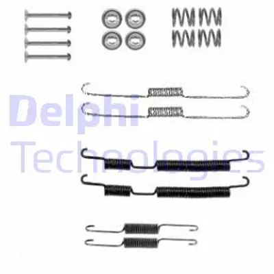 DELPHI LY1390 Fren Pabuc Montaj Takımı Arka Kıa Cerato 05> 05> 