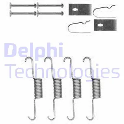 DELPHI LY1398 Fren Pabuc Montaj Takımı Arka Honda Accord 06> 06> 