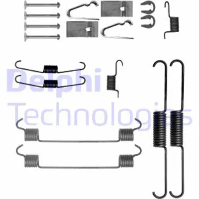 DELPHI LY1421 Fren Pabuc Montaj Takımı - Suzukı Grand Vıtara 08/98>12/05 