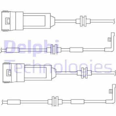 DELPHI LZ0145 Fren Ikaz Kablosu On Opel Omega 04/94>04/99 6238322