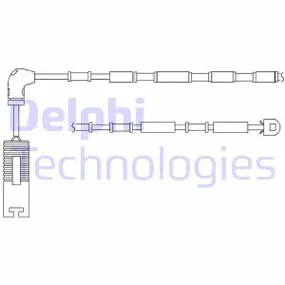 DELPHI LZ0151 Balata Fısı Arka Bmw E46                                           34351164372
