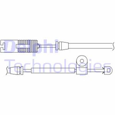 DELPHI LZ0158 Fren Balata Fısı On Bmw X5-E53                34351165579