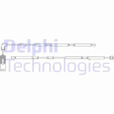 DELPHI LZ0160 Fren Ikaz Kablosu Arka Bmw M3 06/00> 34352229780