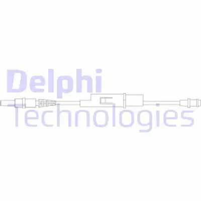 DELPHI LZ0169 Fren Ikaz Kablosu - 4 Adet 