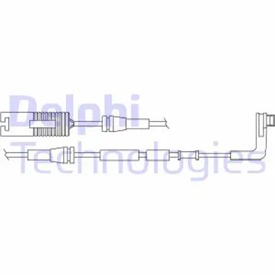 DELPHI LZ0178 Fren Ikaz Kablosu 34356789439