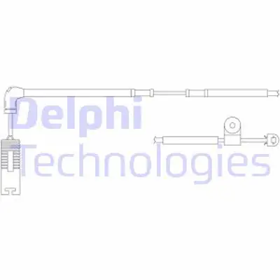 DELPHI LZ0184 Fren Ikaz Kablosu Arka Land Rover Range Rover 02/02> SOE000011