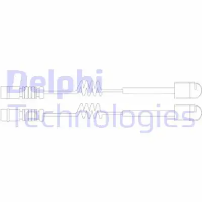 DELPHI LZ0191 Fren Balata Fısı (Kasa Agırlıgı 2800kg ) On / Arka Sprınter Lt35 97>07 9015400317 A9015400317