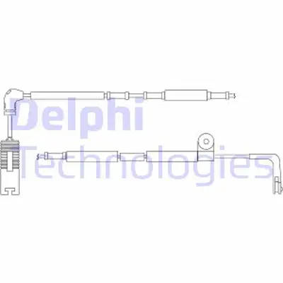 DELPHI LZ0196 Fren Ikaz Kablosu 1 Adet Arka Land Rover Range Rover 02/2002 > 07/2012 SOE500030