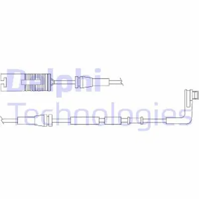 DELPHI LZ0206 Fren Ikaz Kablosu 34356789440