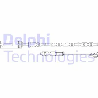 DELPHI LZ0217 Fren Ikaz Kablosu Arka Bmw X1 10> 34356792565