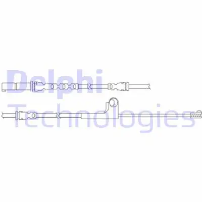 DELPHI LZ0218 Fren Ikaz Kablosu 34356792567