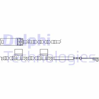 DELPHI LZ0242 Balata Fısı Arka Mını R55 R56 R57 R58 R59 34356792573