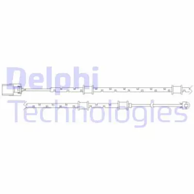 DELPHI LZ0254 Fren Balata Fısı On Jaguar Xf I (X250) 08>15 WIR5277
