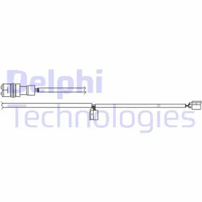 DELPHI LZ0268 Fren Ikaz Kablosu - 2 Adet 99761277000